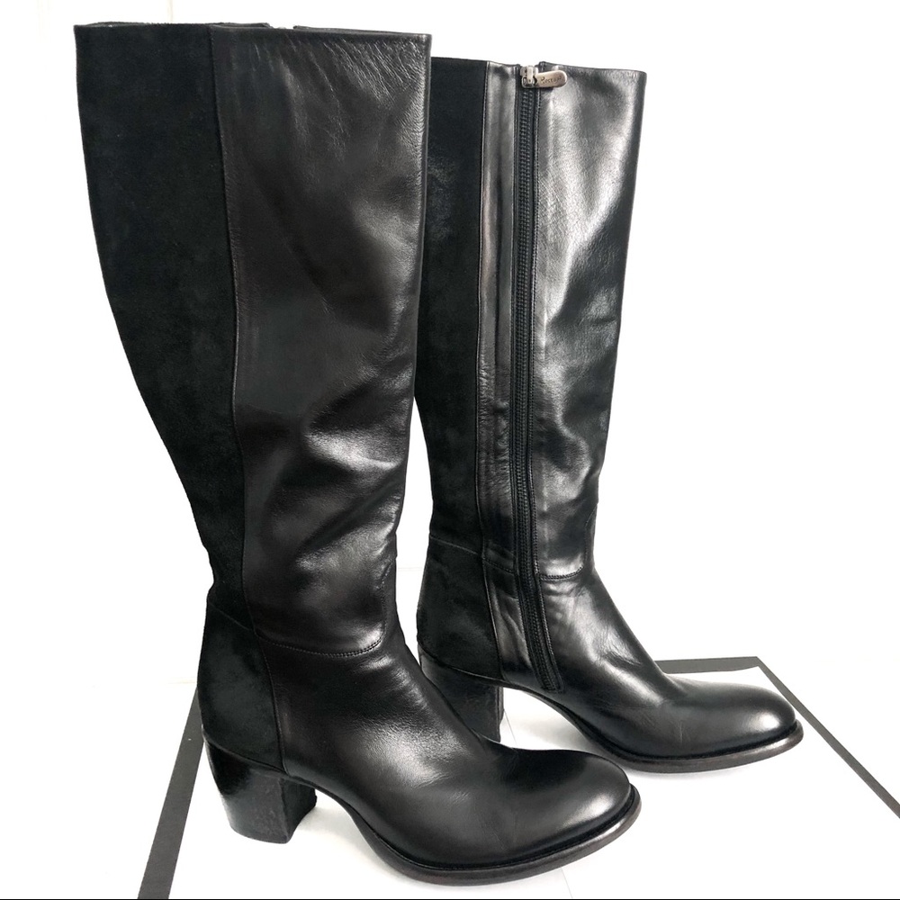 Rocco P. Leather knee boots Size 8